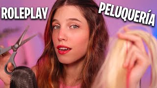 ASMR PELUQUERÍA REAL 💇🏼‍♀️ Corte, masaje y peinado (ROLEPLAY EN ESPAÑOL para DORMIR) | Laia Oli