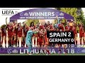 WU17 final highlights: Germany v Spain