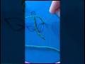 basic hand embroidery।। fly leaf stitch #short