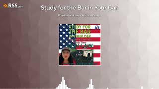 Constitutional Law - Article III Courts
