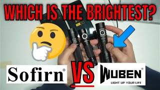Wuben C2 vs Sofirn SP35 vs Sofirn SC31 Pro: Which is the BRIGHTEST?