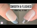 How to overlay full coverage tips smooth and flushed