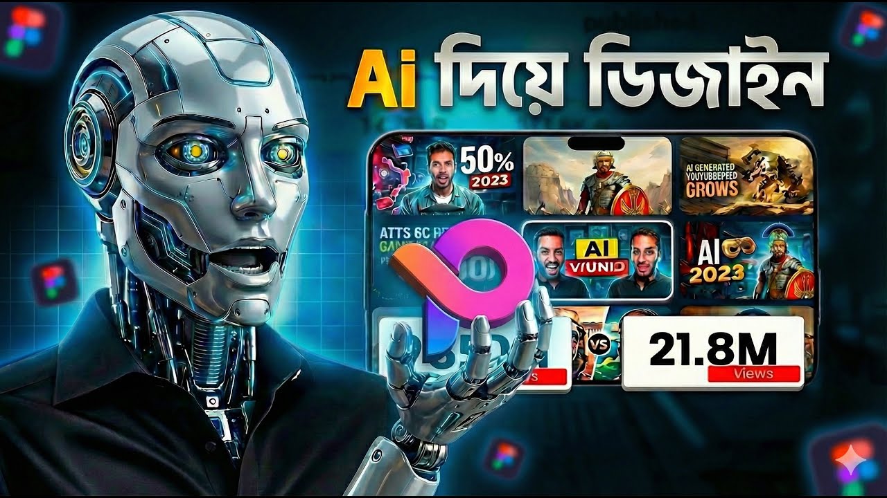 AI দিয়ে UI/UX ডিজাইন করে ইনকাম শুরু করুন! | Pixso AI in Minutes.