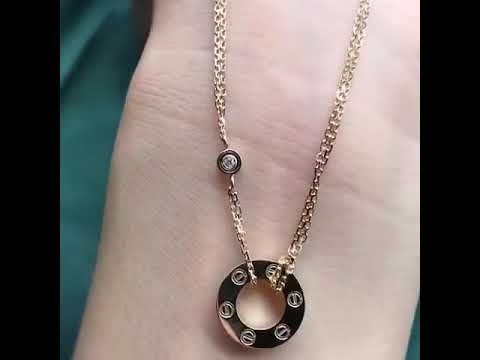 Cartier Love Pendant Necklace In 18K 