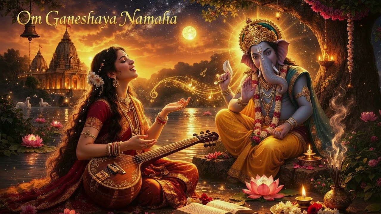 Om Gan Ganapataye Namah 🕉️ | Powerful Ganesha Mantra