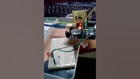Attiny44 + arduinoISP