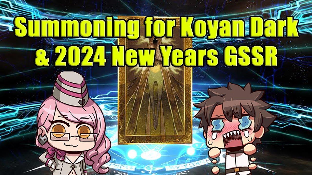 FGO NA Summoning for Koyan Dark & New Years 2024 GSSR YouTube