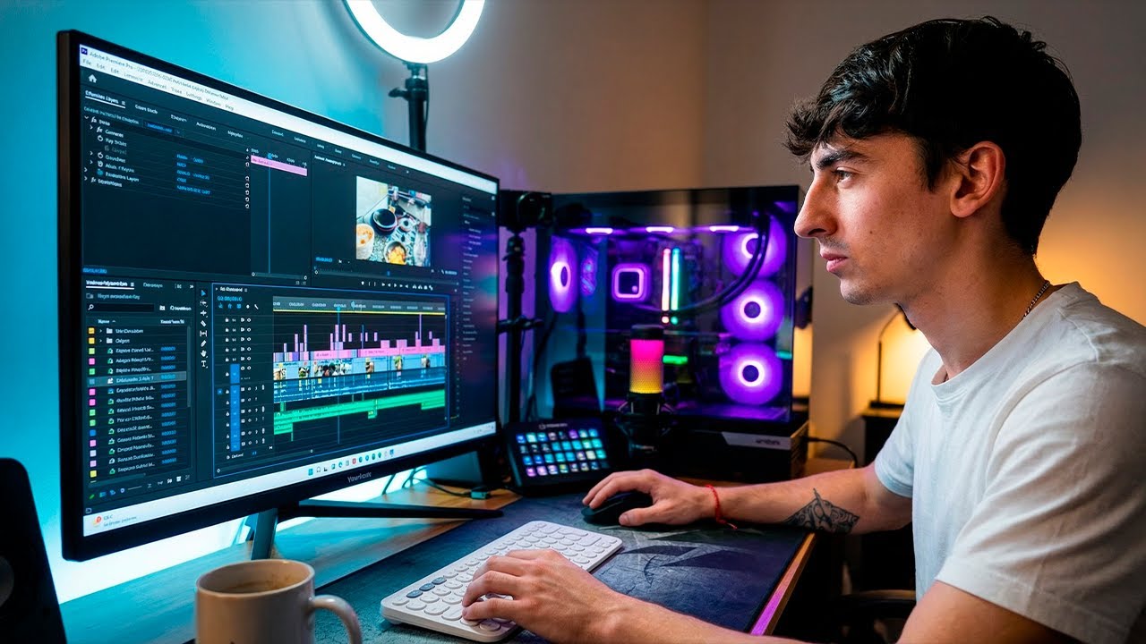 Un día en mi vida como EDITOR de VIDEO profesional.