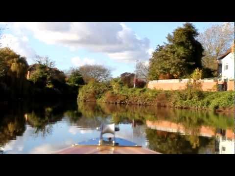 River Tone Taunton Somerset Boat Trip - Part 1.