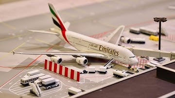 1:400 Scale Model Airport Stopmotion Movie — Part 2