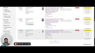 Amazon Seller Central Tutorial: Manage Orders, Easy Ship & Self Ship Explained | 2025