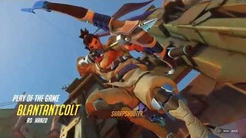 Overwatch Hanzo Spawn Camping