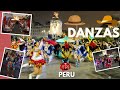 ELENCO DE DANZAS DE LA PNP DE SUS DIFERENTES UNIDADES EN LA PLAZA SAN MARTIN