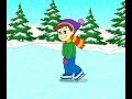 Развивающий мультфильм про зиму "Наступила зима". Зимний мультик для детей