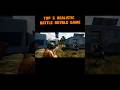 Top 5 Realistic Battle Royale Games must Try🎮🔥! #shorts