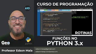 Programming Course Lesson 10 Programming in Python 3 Functions