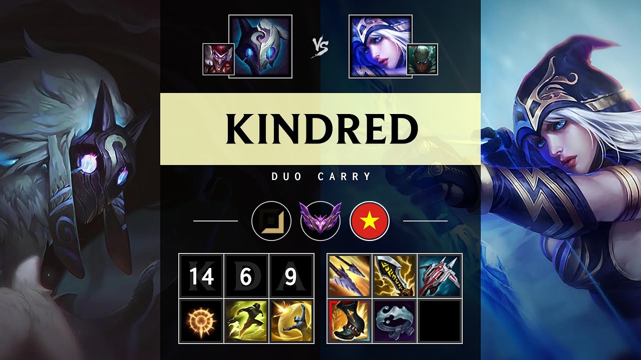 Kindred ADC vs Ashe - VN Master Patch 25.17