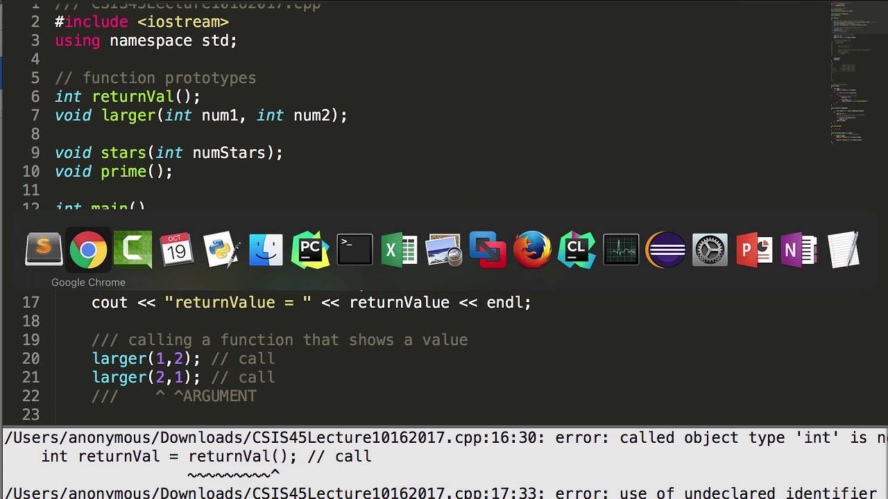 C++ Midterm Review - YouTube