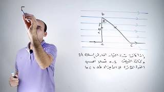 212مسائل القوة المغناطيسية المؤثرة على سلك مستقيم يمر به تيار كهربي مع مستر محمدعنتر