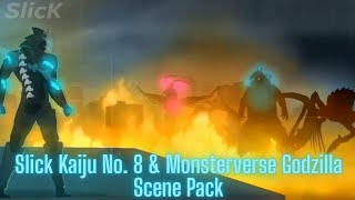 Slick Kaiju No. 8 Monsterverse Godzilla Scene Pack