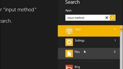 How to change keyboard setting in Windows 8