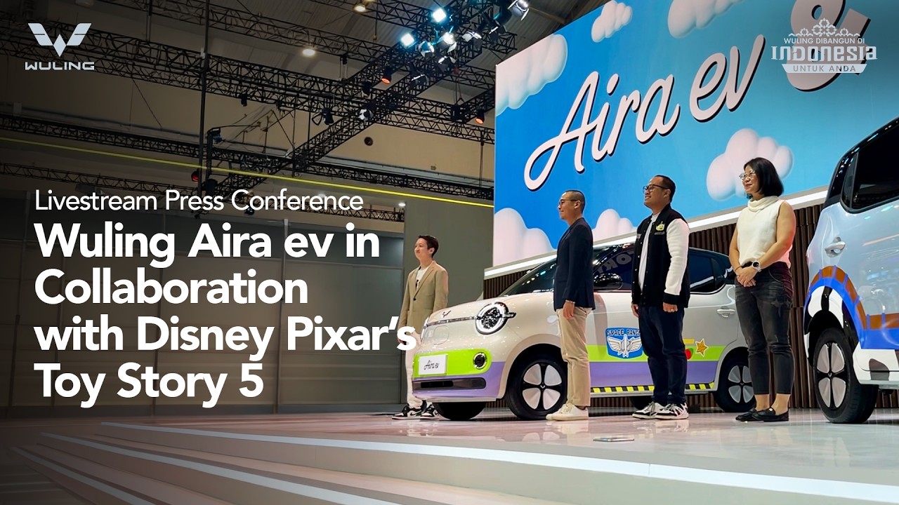Wuling Aira ev in Collaboration with Disney and Pixar's Toy Story 5 Press Conference