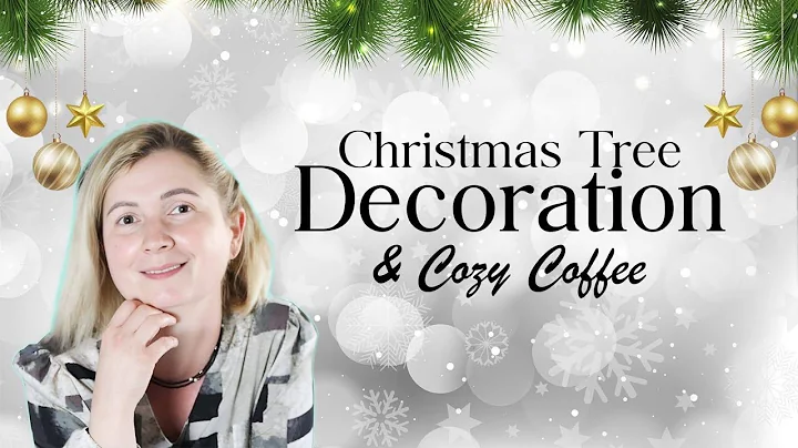 CHRISTMAS TREE DECORATION VLOG | COZY COFFEE & HOLIDAY VIBES