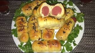 مخبوزات الهوت دوج |Hot dog rolls @tabkhleila