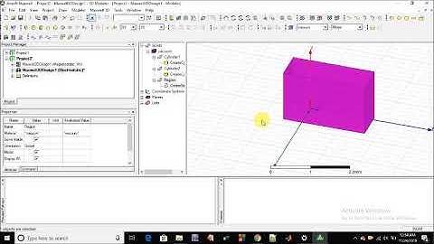 How to design a cylindrical capacitor in  Ansys 3D Maxwell  #Technical knowledge