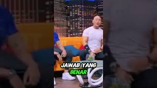 Agung Hercules playfully threw a punch at Deddy Corbuzier #deddycorbuzier #hercules #shorts