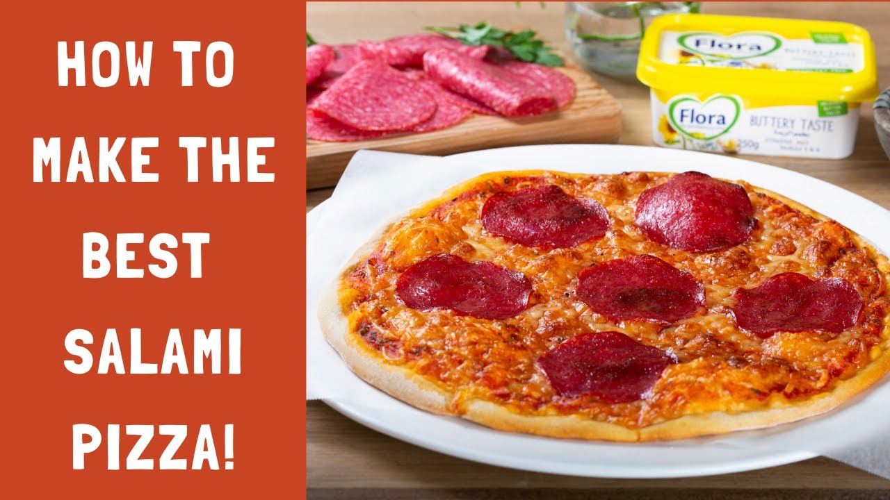 How To Make The Best Salami Pizza! YouTube