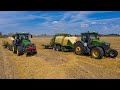 JOHN DEERE 8400R & 7270R | 2x KRONE BigPack 4x4 HighSpeed