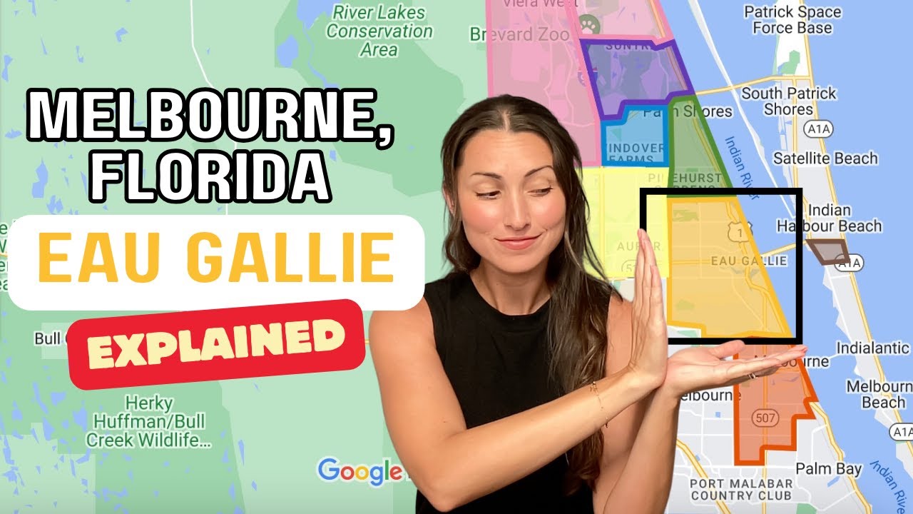 Living In Melbourne Florida Eau Gallie EXPLAINED YouTube 
