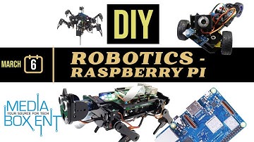 Amazon Live Cast Stream SHOW: DIY Robotics Big Hexapod Robot Kit for Raspberry