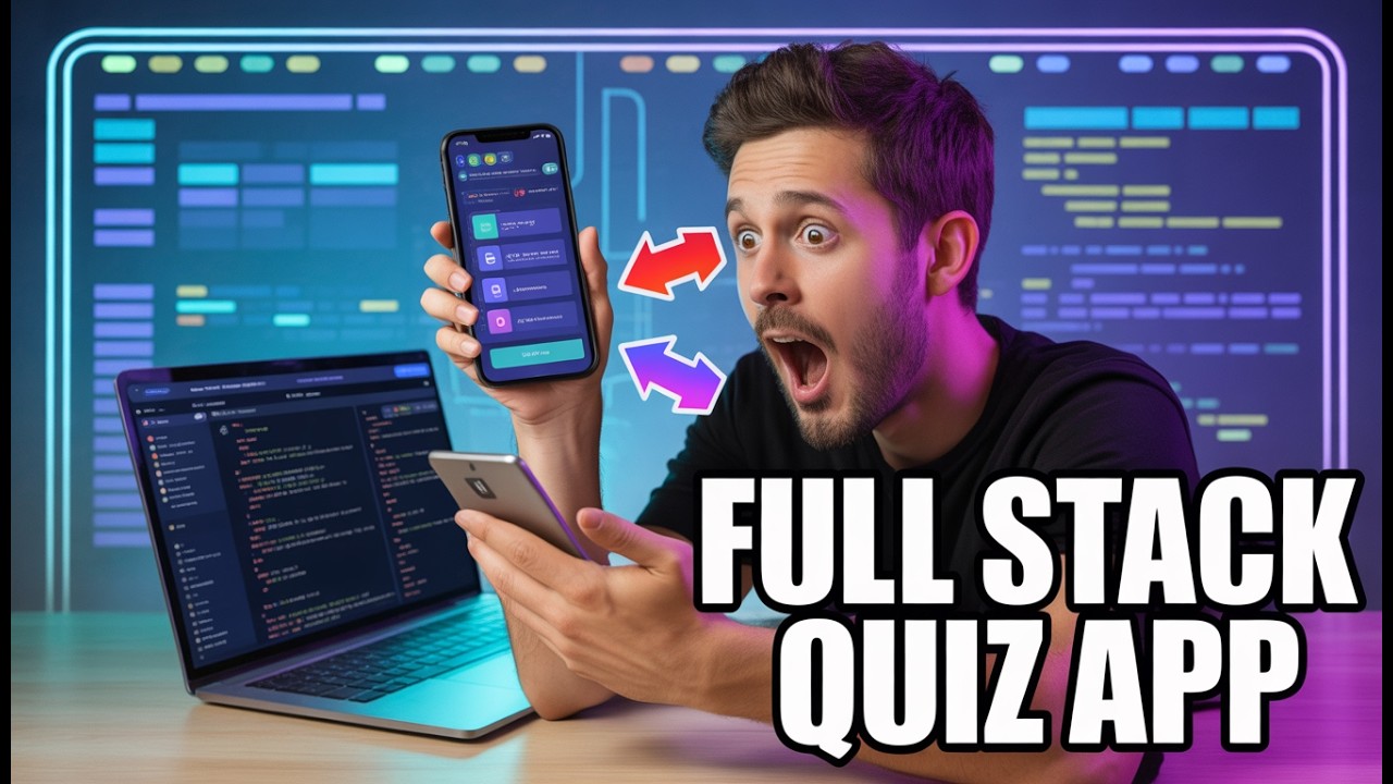Build a Full Quiz App From Scratch | Backend + Frontend + React Native ...