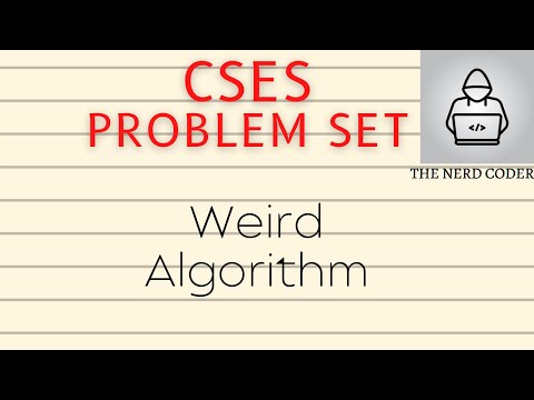 CSES Problem Set WEIRD ALGORITHM