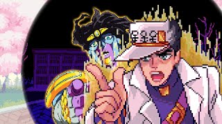 V.S Part 4 Jotaro Kujo over Spirit | Friday Night Funkin' JoJo Mod Showcase!