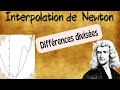 Sup interpolation de newton  cours et exercice dapplication