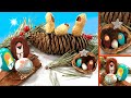 ELLA HACE UN NACIMIENTO HERMOSO, FACIL y MUY BARATO #diy #NAVIDAD