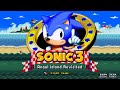 Sonic 3 air mania sonic deluxe  full game playthrough 1080p60fps
