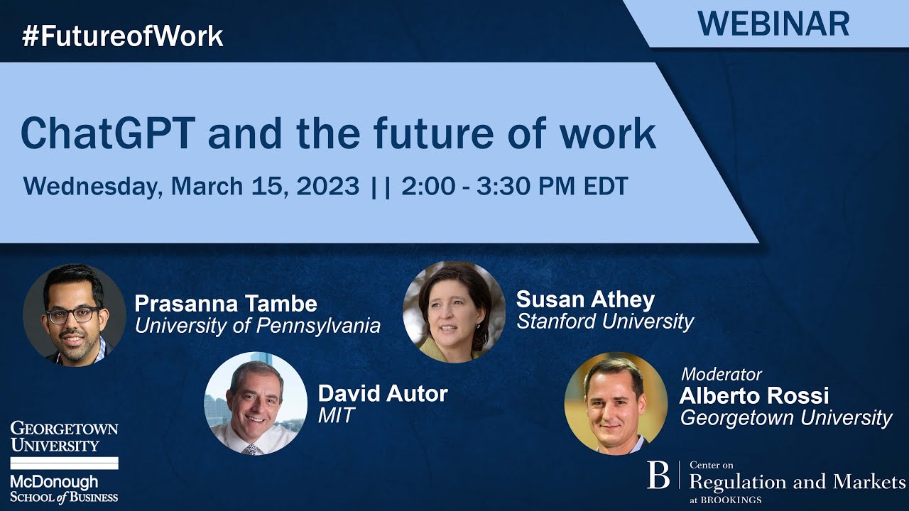 ChatGPT and the future of work - YouTube