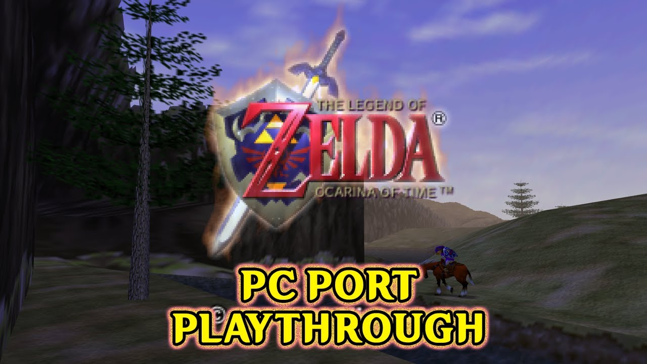 Ocarina of Time but it's an UNBELIEVABLE PC Port