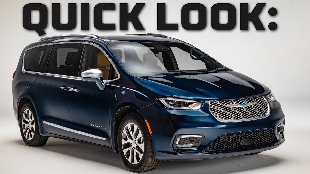 Quick Look at a Minivan! | 2021 NEW Chrysler Pacifica Walkthrough | MotorTrend Auto Recent