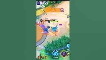 Azumarill 1v5 😁 In Pokemon Unite #shorts