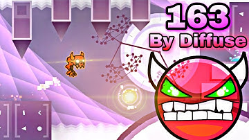 163 by Diffuse (Medium/Hard Demon) | Geometry Dash