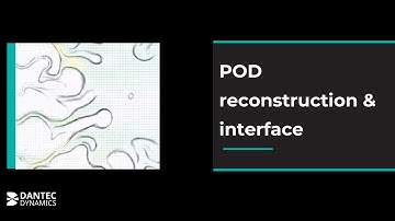 Modal analysis in a micromixer - POD reconstruction & interface