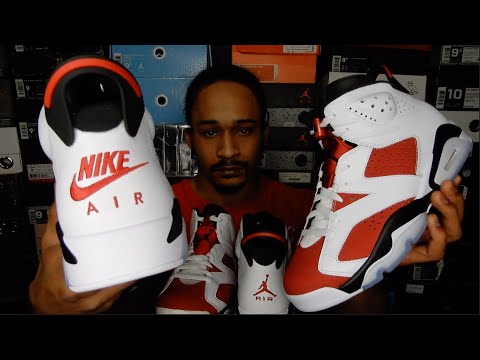 靴 Nike Air Jordan 6 \"Carmine\" (2021) Jordan 6 Retro Carmine (2021) Men's - CT8529-106 - US