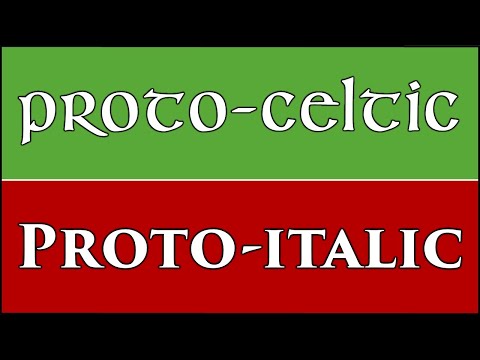 Proto-Celtic vs Proto-Italic language (Italo-Celtic?)