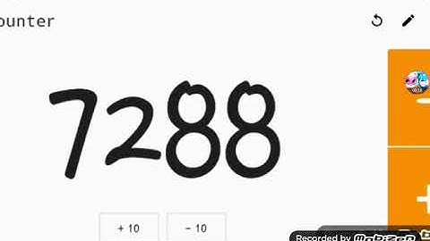 challenge countdown from 8000