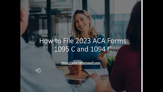 How to Print Year 2023 ACA Form 1095-C and 1094-C for 2024 Tax Season